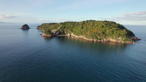 vista de la isla desde arriba