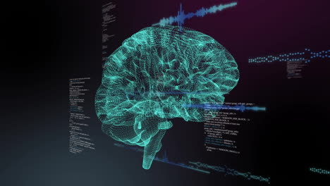 Animación-Del-Procesamiento-De-Datos-Digitales-Sobre-El-Cerebro-Humano