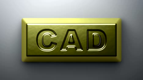 dólar canadiense. imágenes en bucle con resolución de 4k.