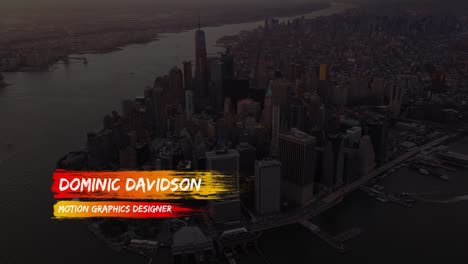 new york city skyline with text overlays