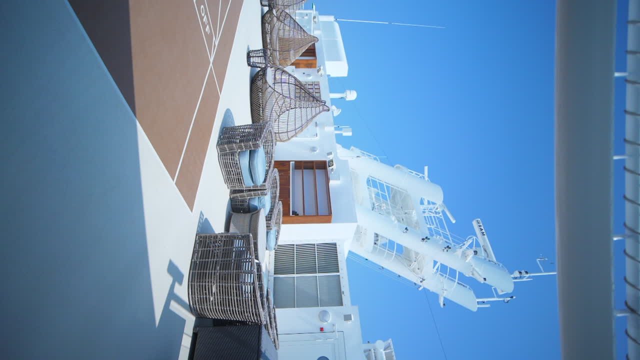 크루즈에서 대나무 의자 180d보기 | 싱가포르 크루즈