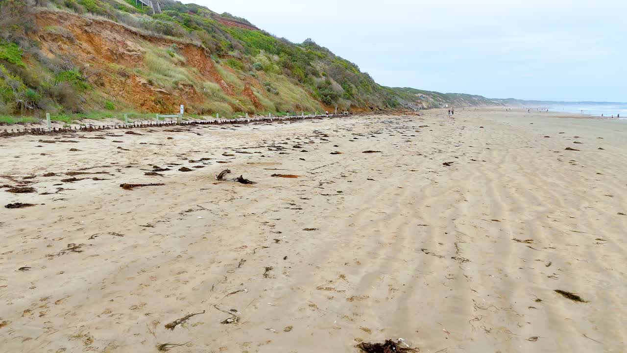 A peaceful walk along Ocean Grove beach