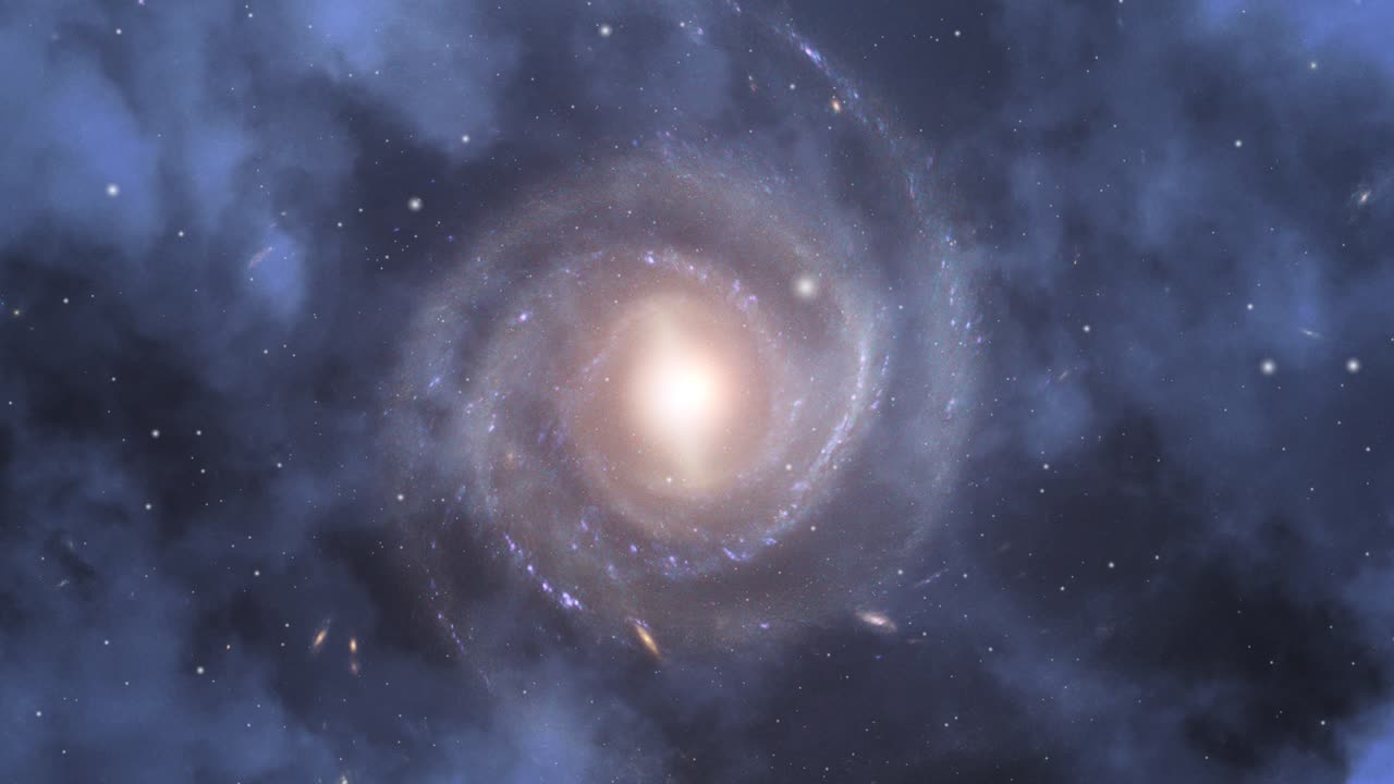 galaxia espiral de 4k en el universo.