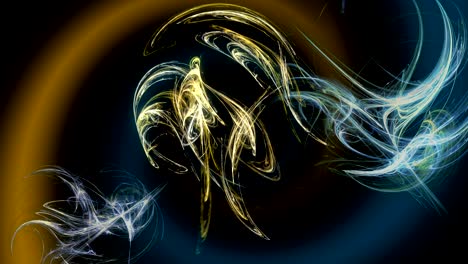 screensaver loop with a fractal flame apophysis