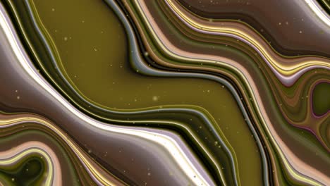 animación abstracta, fondo líquido, hermosa película de pintura digital, película de fondo abstracta, animación caleidoscopio video de stock