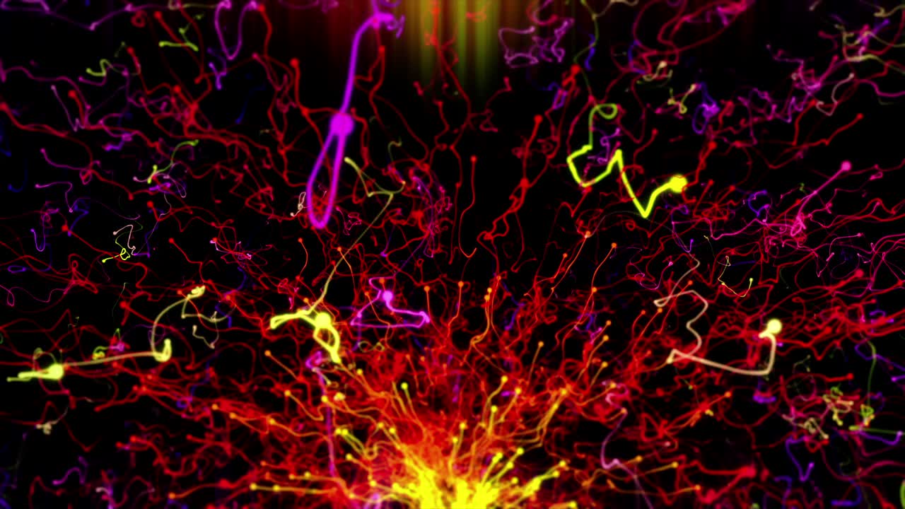 el bucle de vj abstracto