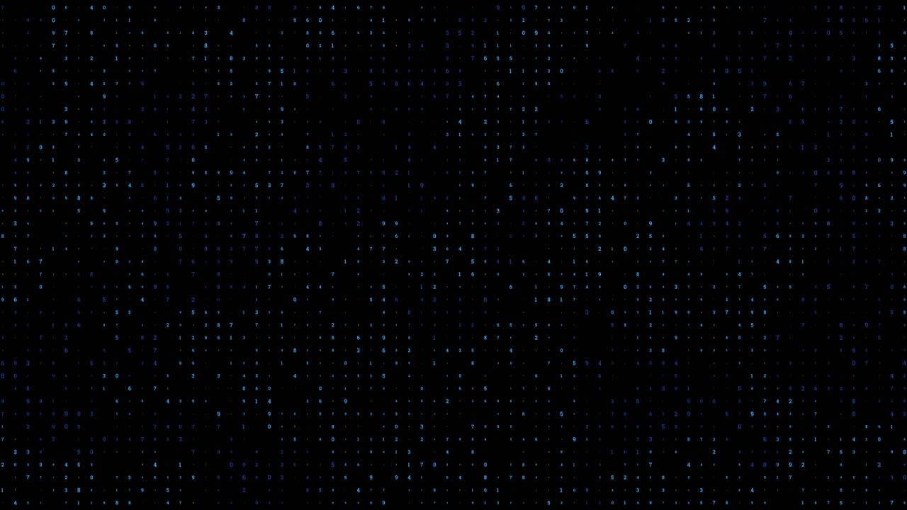 Glowing binary number grid forming digital background flow of data cyber security encryption machine