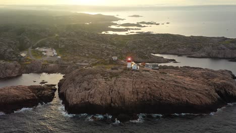 Coastal-lighthouse.-Lindesnes-Lighthouse-is-a-coastal-lighthouse-at-the-southernmost-tip-of-Norway.