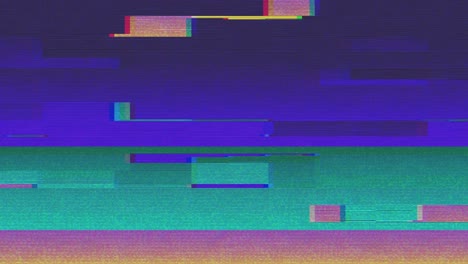 diseño único abstracto animación digital ruido de píxeles error de fallo daño de video