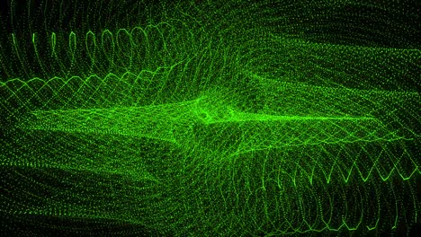 green color dot shape pattern animation motion graphics