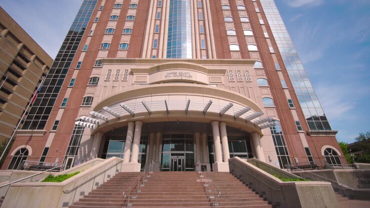 Plano de establecimiento del edificio del tribunal civil del condado de Harris