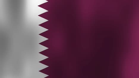 zeer gedetailleerde vlag van qatar