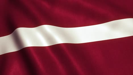 latvia flag video loop - 4k