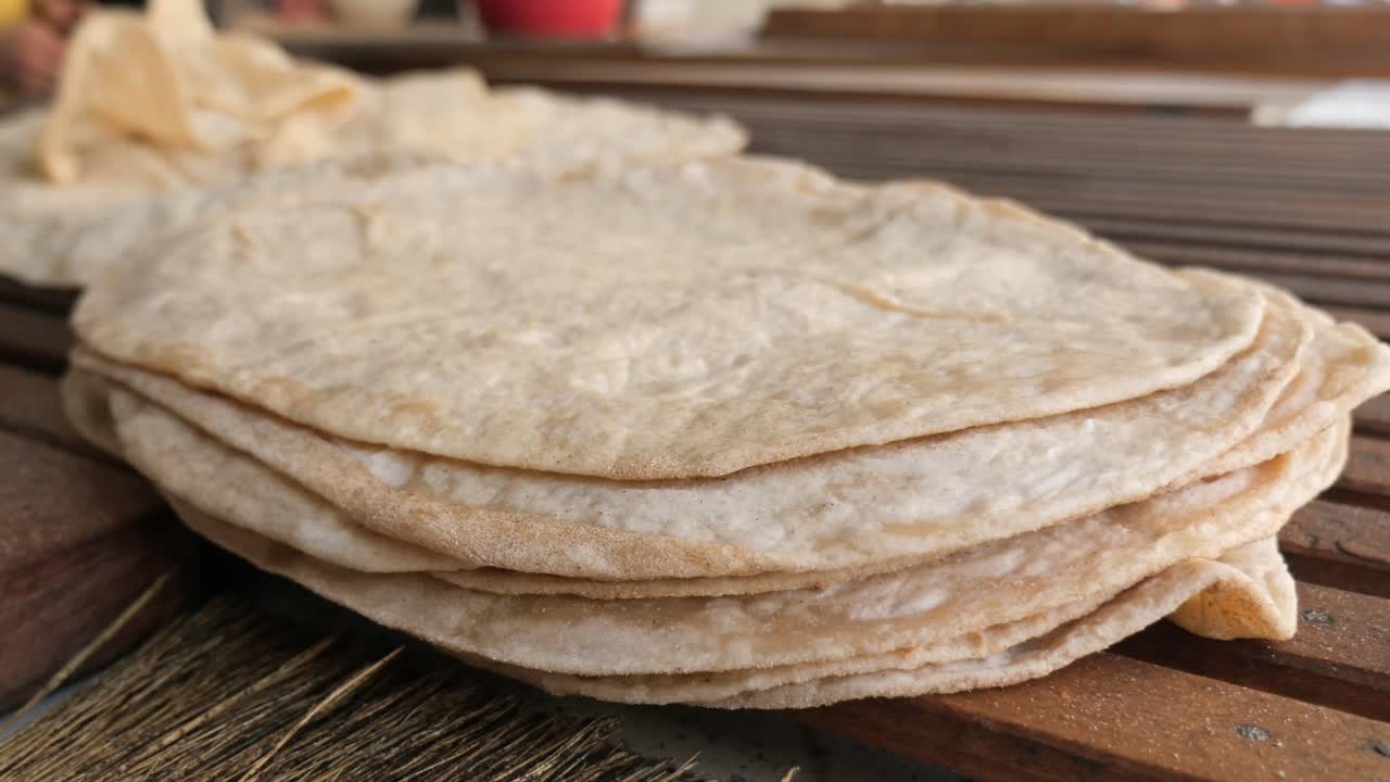Pane piatto appena fatto