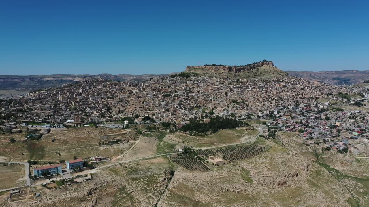 Aerial View Of Old Mardin City | Mesopotamian Plain | Historic City of Mardin | Mardin City Views | TURKEY