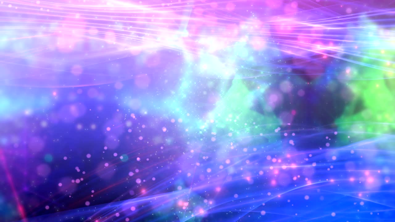 4k 추상 입자 배경 애니메이션