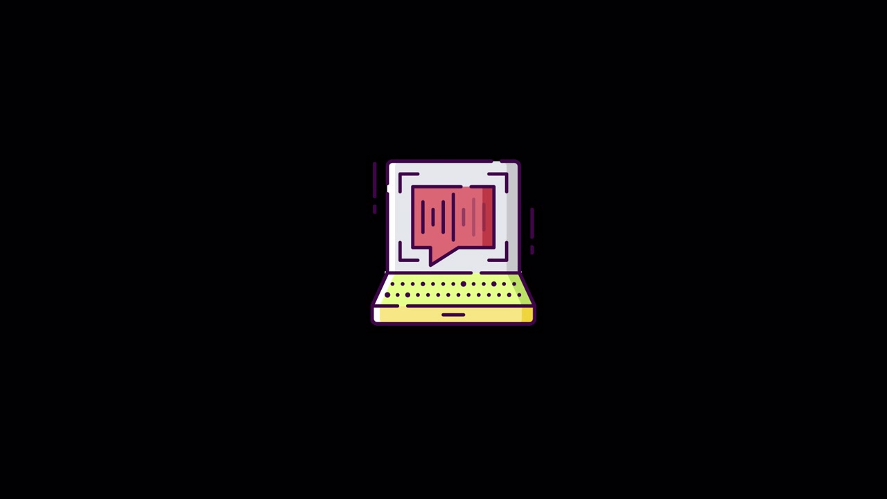 Stemmegenkendelse ikonanimation