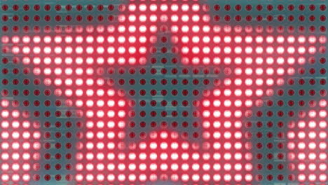animation of light star shapes over falling lines