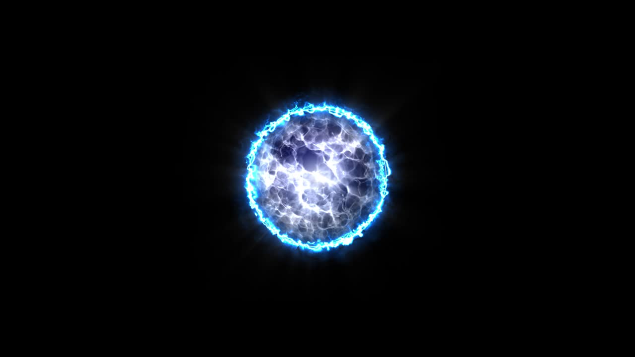 Energy ball energy power motion graphics