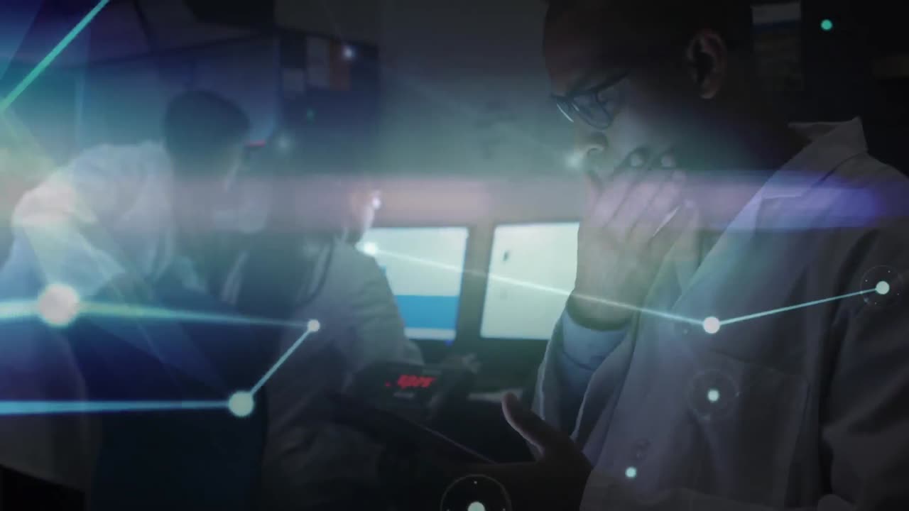 실험실 직원들에 대한 연결 네트워크의 활성화