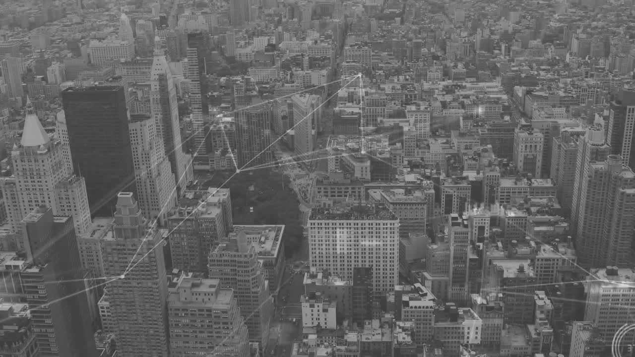 검은색과  ⁇ 색의 데이터 연결 도시