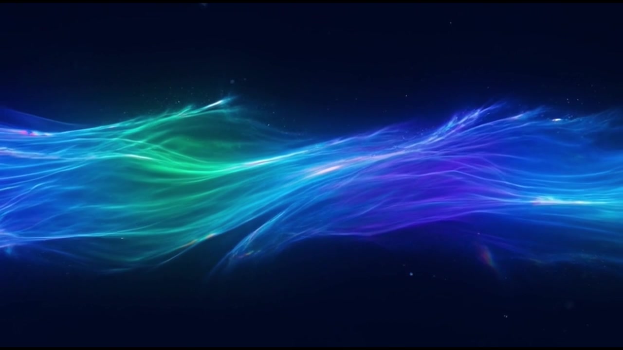 Abstract Flowing Energy Waves in Deep Space