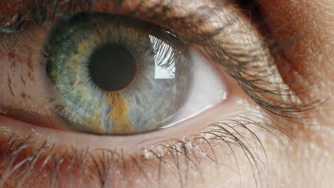 Nahaufnahme-Schöne-Blaue-Augenöffnung-Menschliche-Iris-Makro-Natürliche-Schönheit