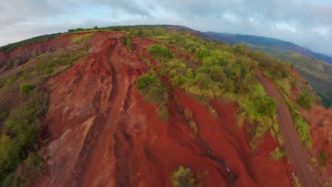 embark on a journey through the natural beauty of hawaii's pacific island: kauai, with 4k ocean views and scenic landscapes featuring its majestic valleys, peaks and ridges