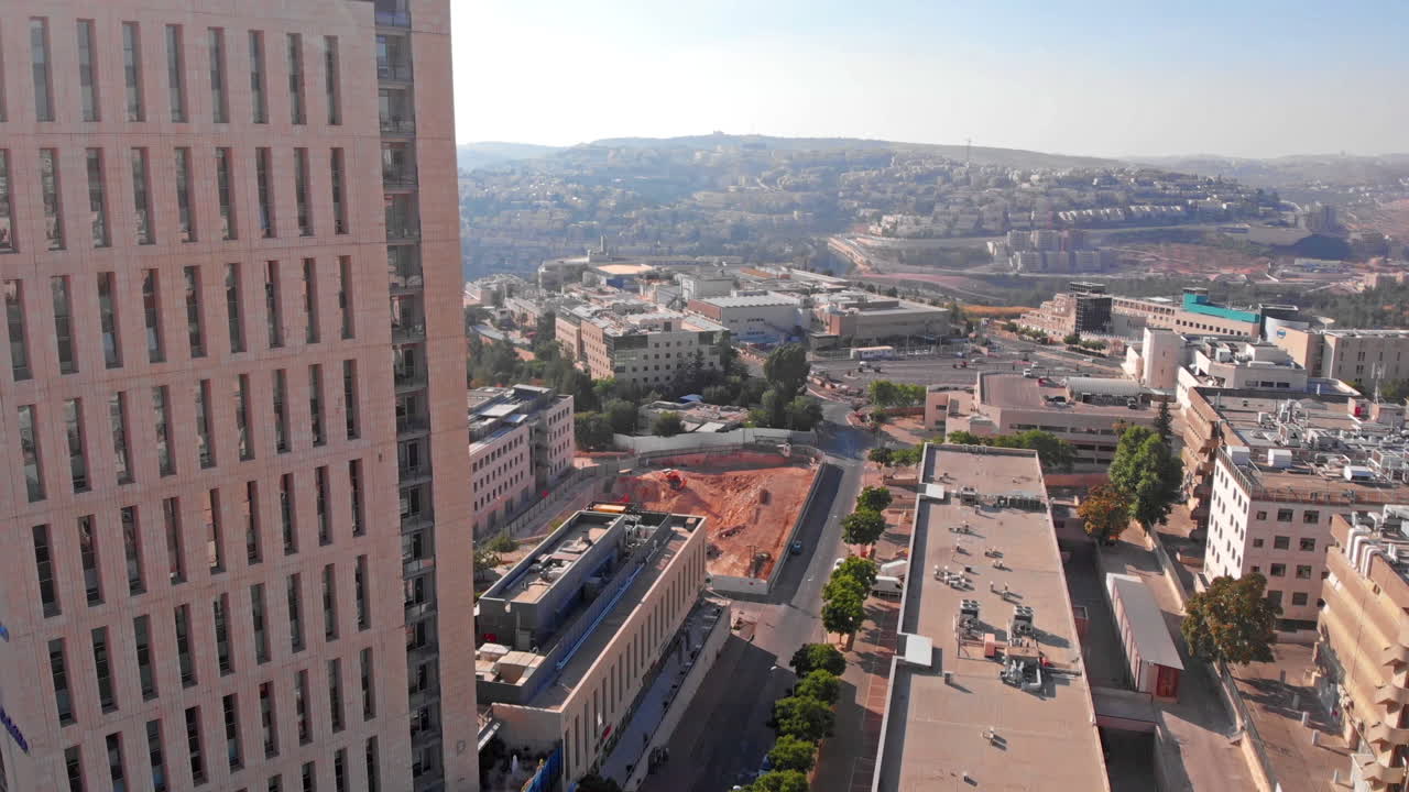 Large Building in Hi tech Park , Jerusalem Mount Hotzvim Aerial