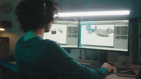 3D Model Designer at Work