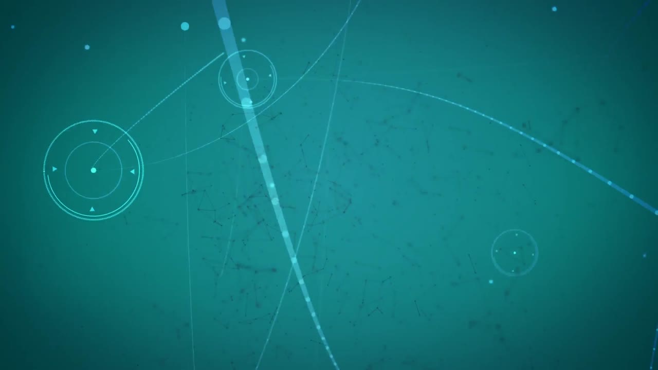 animación de la red de conexiones con procesamiento de datos