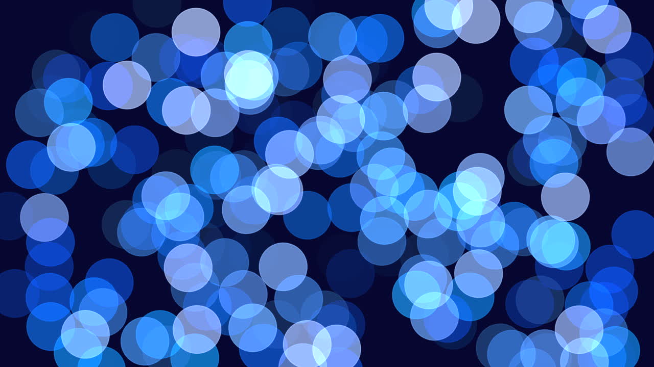 어두운 은하에 화려한 큰 보케와 반짝임