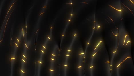 fondo abstracto negro y dorado