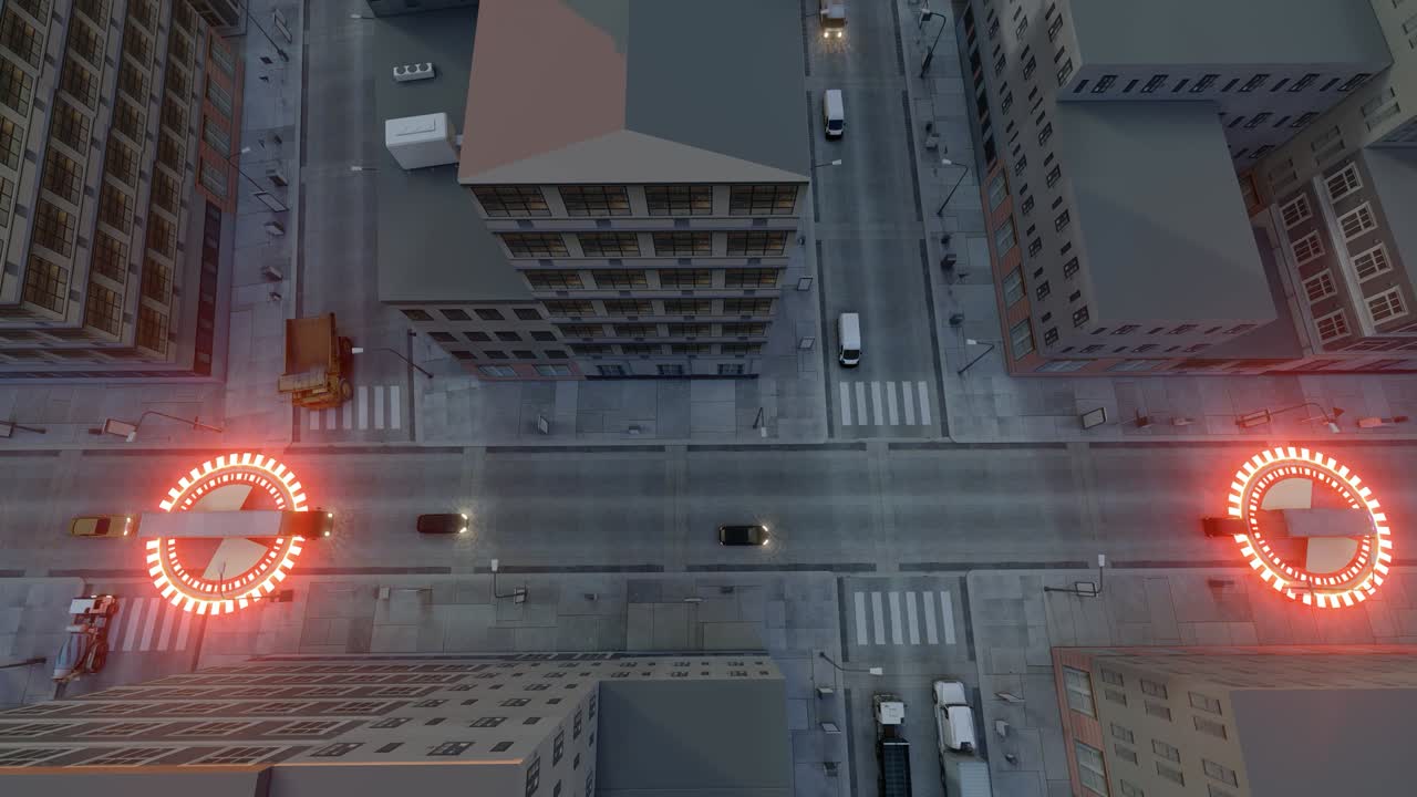 автопилот грузовика gps. коммерческое транспортное средство. 4k