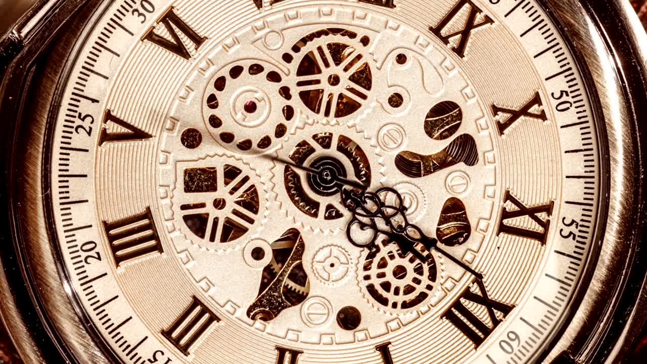 나선형 시계 시간 추적