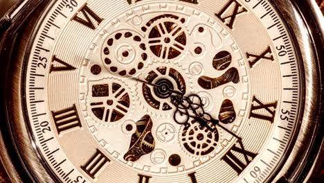 reloj espiral pista del tiempo