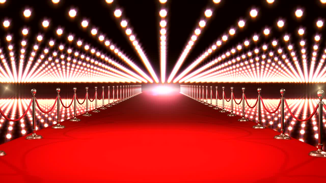 검은 바탕에 스포트라이트가 있는 빨간 카 ⁇