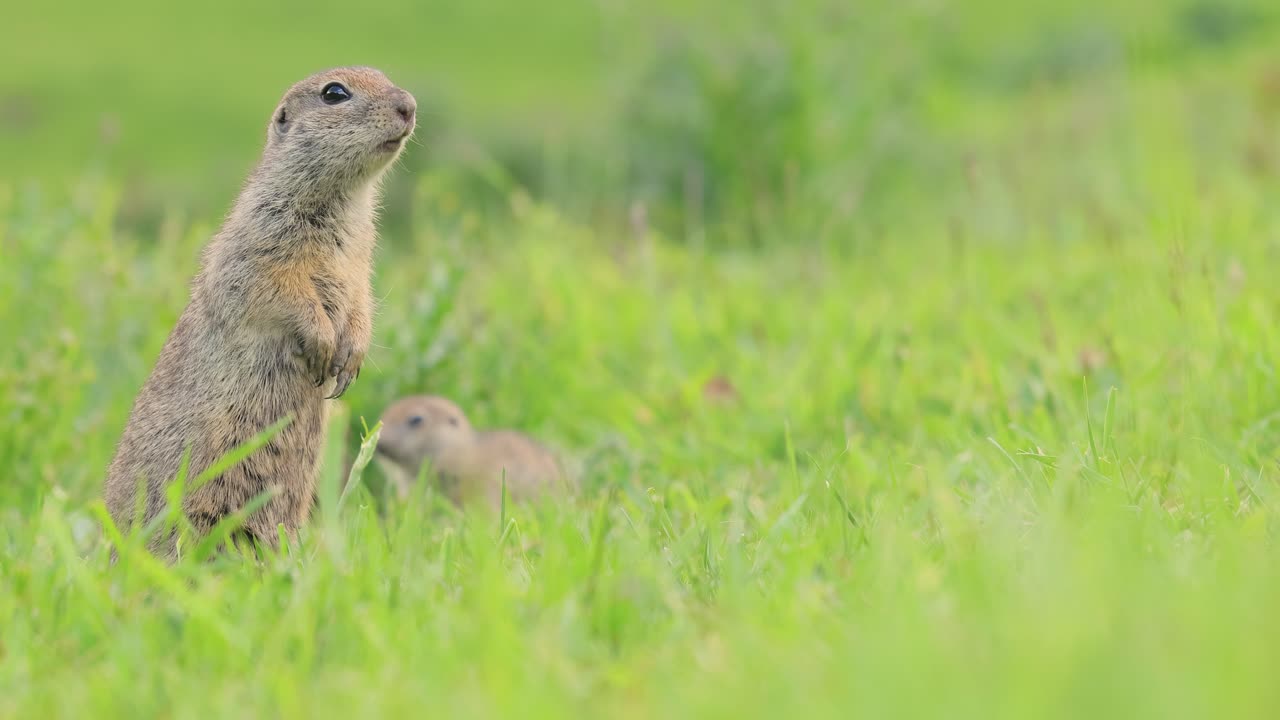 Mountain Caucasian ground squirrel or Elbrus ground squirrel (Spermophilus musicus) is a rodent of the genus of ground squirrels.
