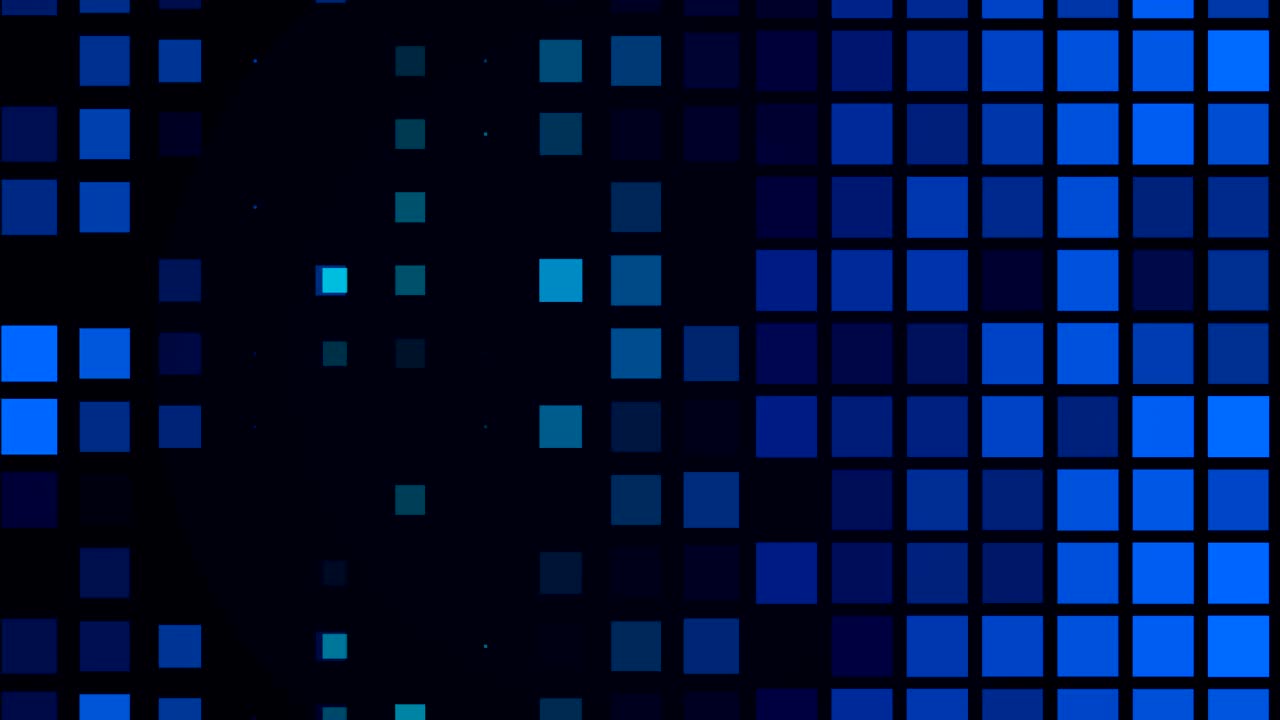 partículas digitales (en bucle) - vídeo de stock