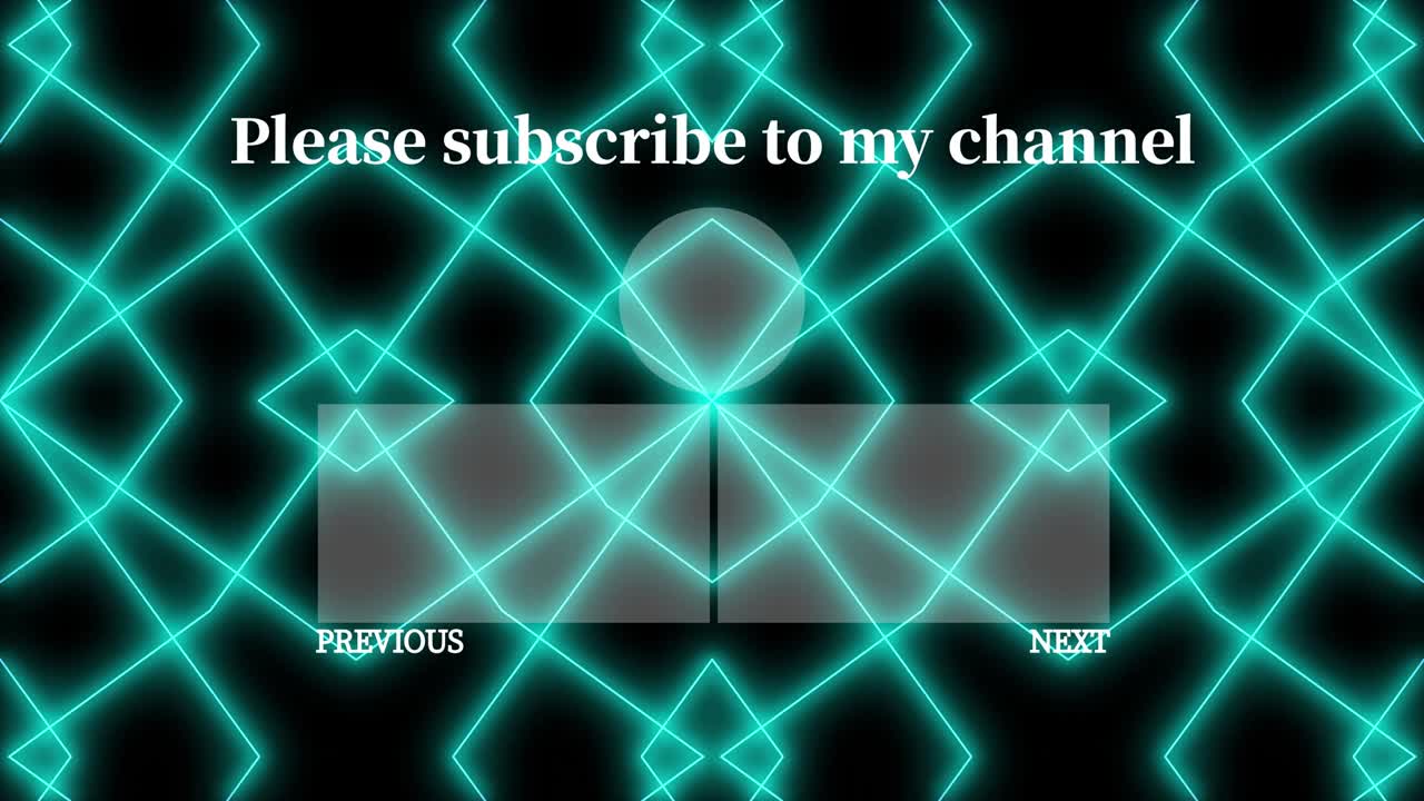 기하학적 패턴 검은 배경 엔드 카드 모션 그래픽