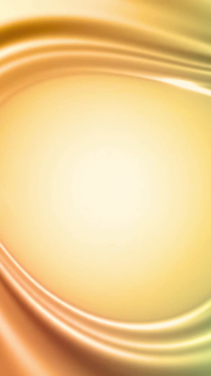 Abstract Flowing Golden Waves Background Loop | Premium Stock Video Footage