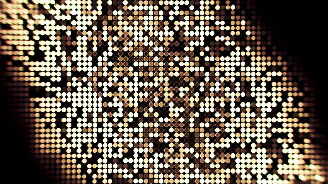 Abstract Gold Lights Background