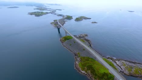 Luftaufnahmen-Der-Atlantikstraße-In-Norwegen