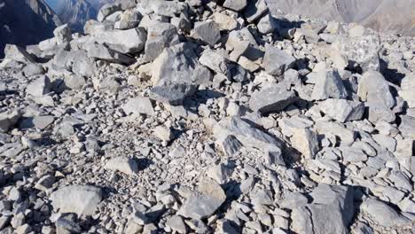 Rocky-Mountain-range-stick-on-peak-marker-and-time-capsule-reveal-Kananaskis-Alberta-British-Columbia-border-Canada