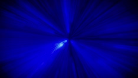 abstract blue rays speed animation  light trails 4k