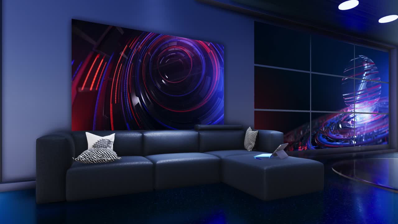 Notizie 3D Virtual TV Studio