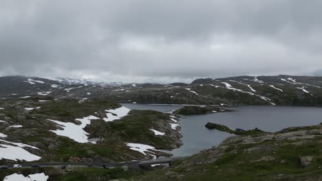 Norway-Fjord---Aerial-cinematic-with-cabin---Glomfjellet