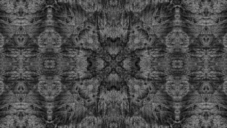 fondo decorativo de neón abstractamente adornado con bucles. caleidoscopio o mandala en 3d.