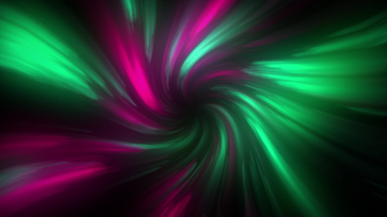 Vivid footage of abstract swirling motion with a background featuring colorful fluid patterns