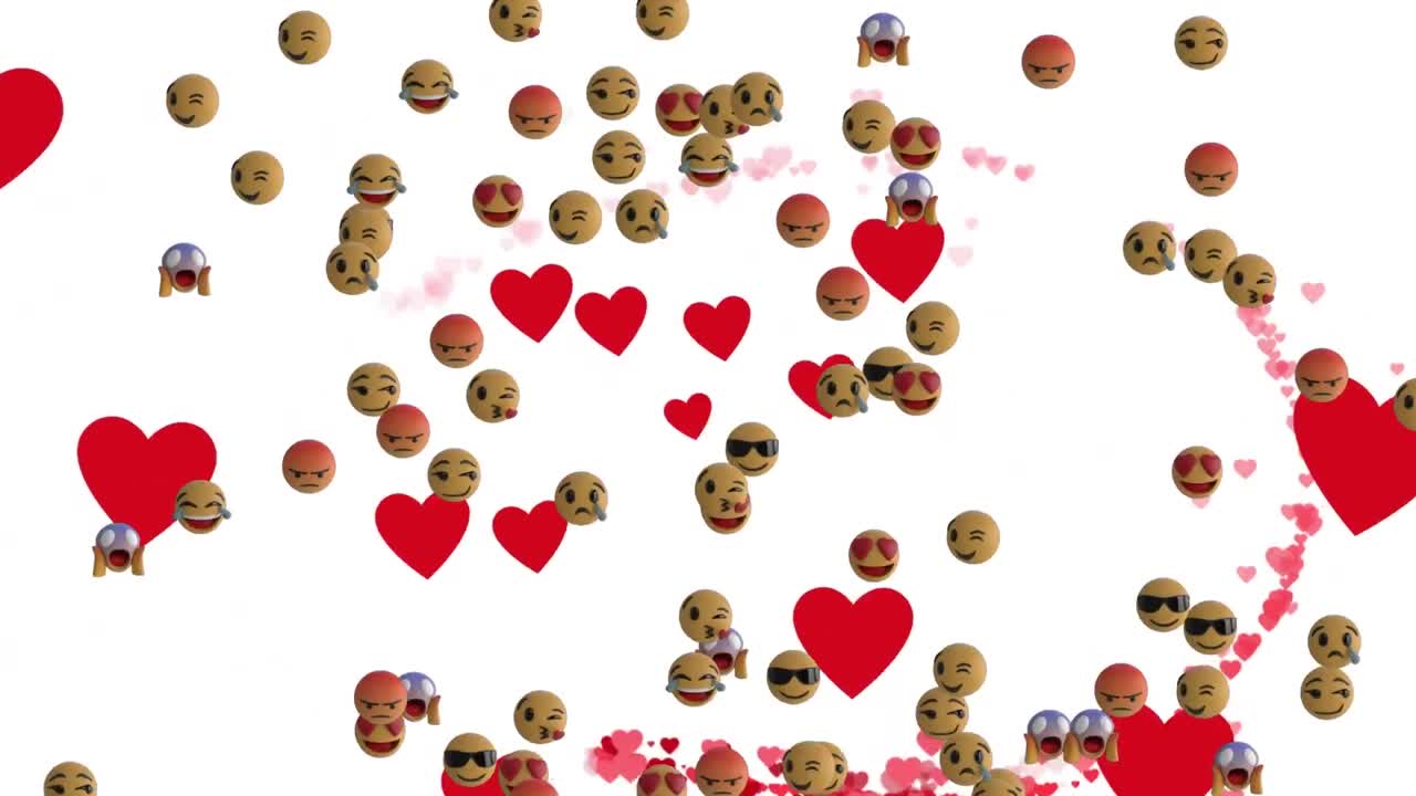 ⁇ 색 배경에 있는 미디어 아이콘의 애니메이션